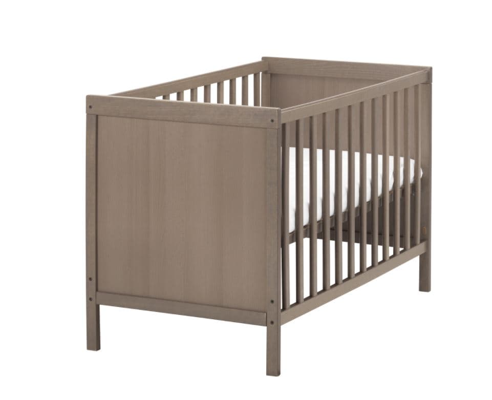 IKEA SUNDVIK Cot And Mattress image 2