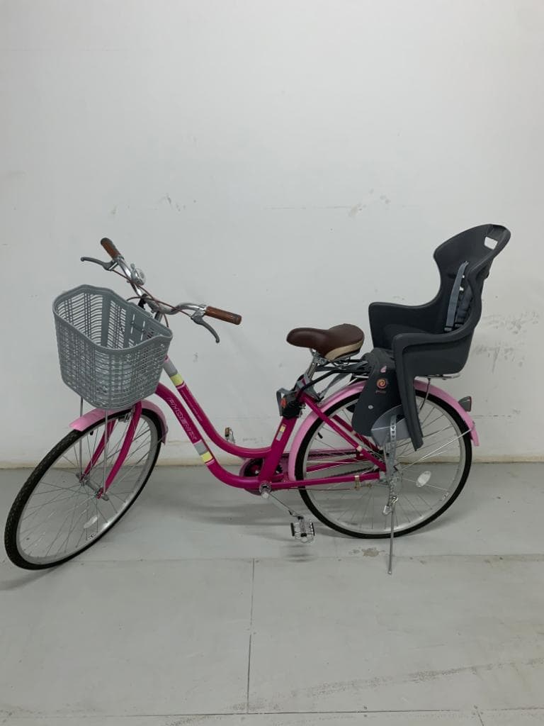 City Bicycle And Child Seat image 10
