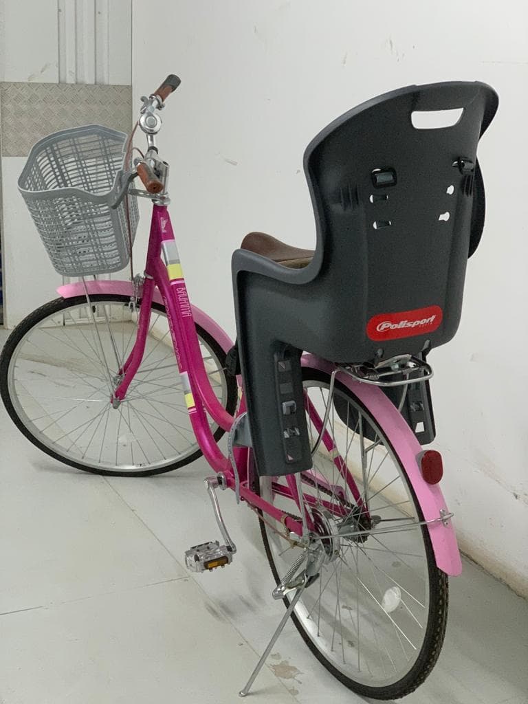 City Bicycle And Child Seat - For Sale in Bahrain
