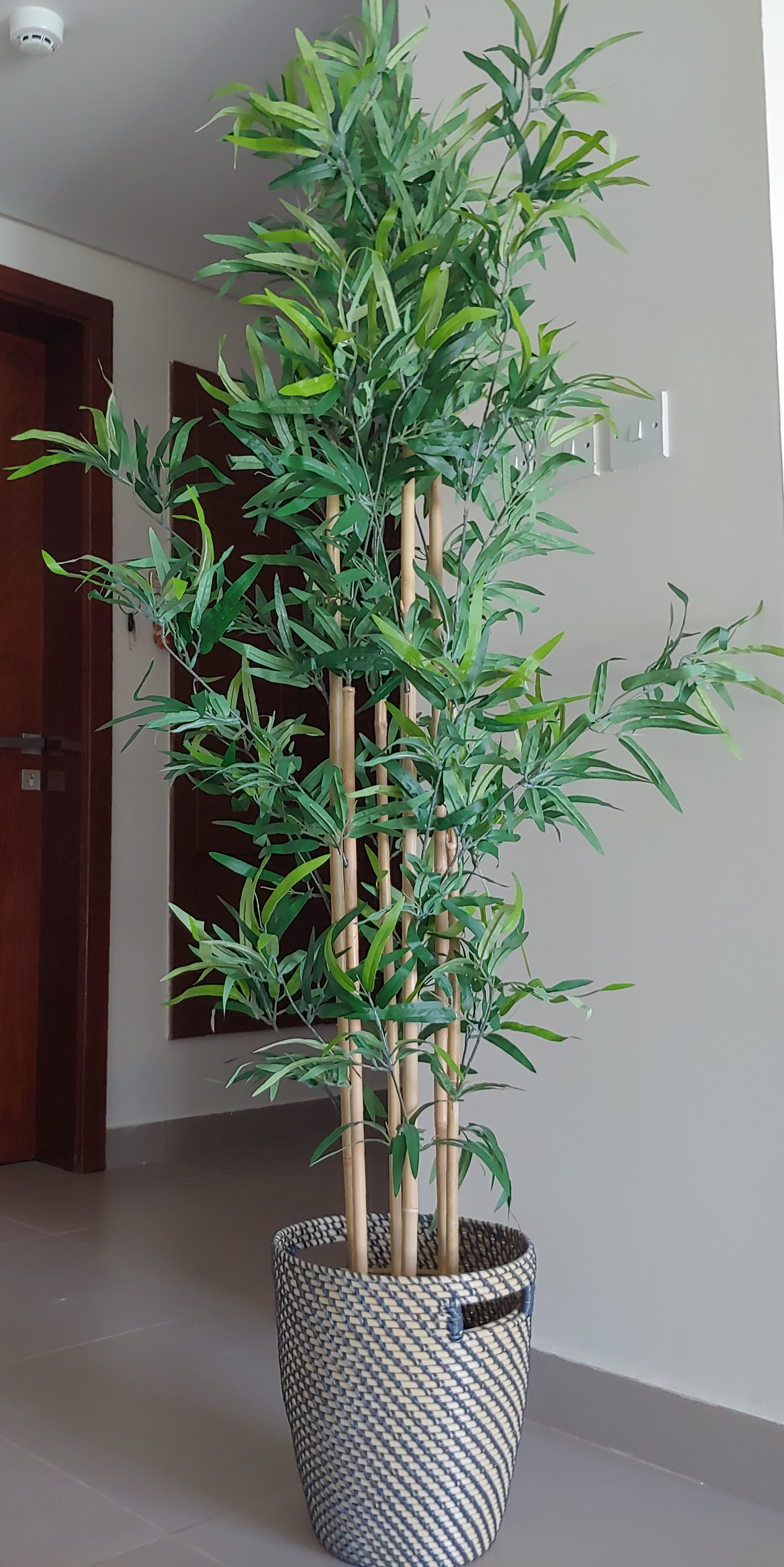 Tall bamboo artificial plant image 1