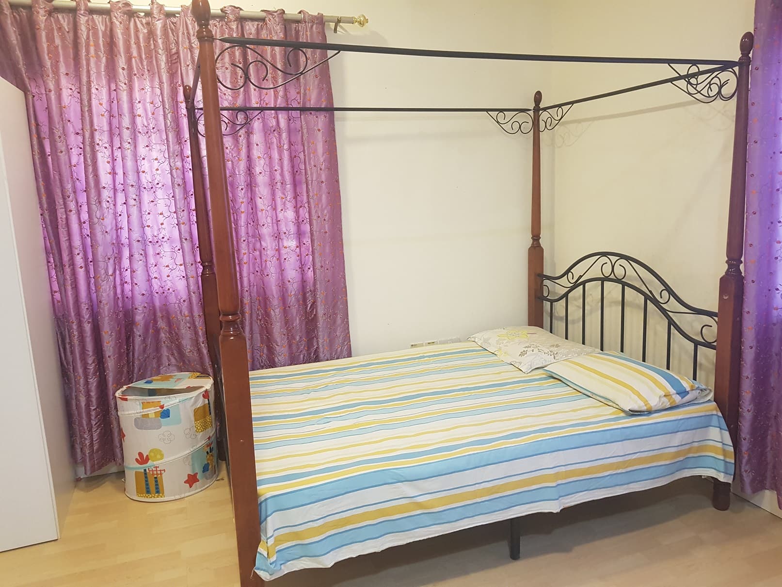 Cot with Mattress  - For Sale in Bahrain