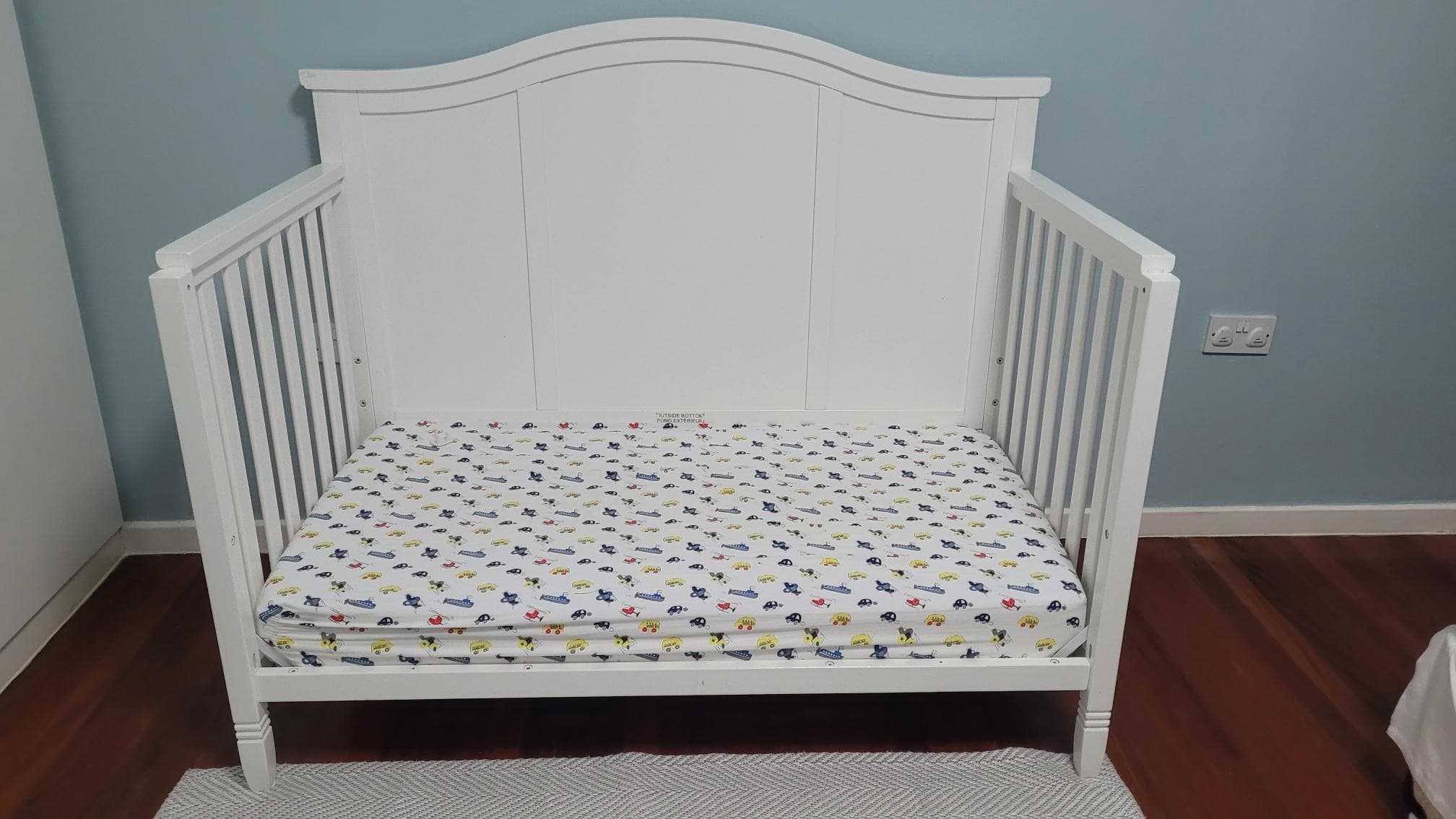 Crib and Mattress For Sale image 1