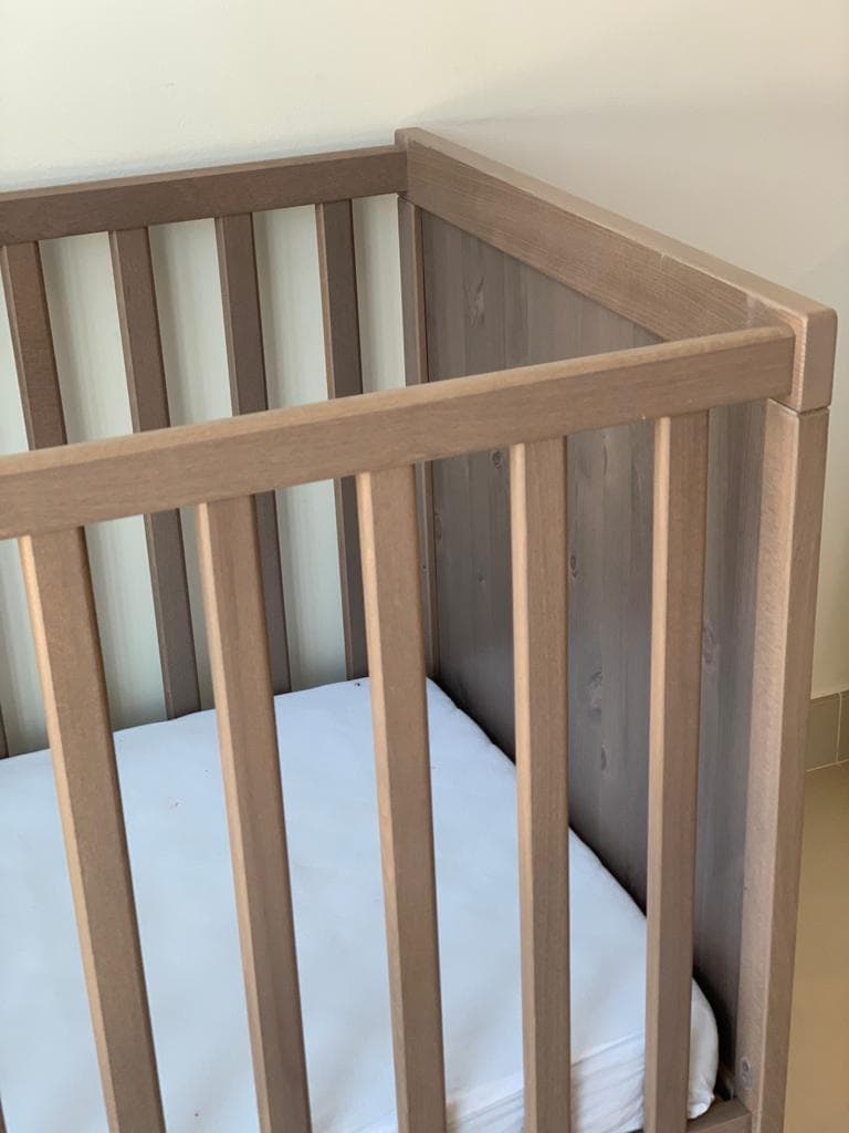 IKEA SUNDVIK Cot And Mattress image 5