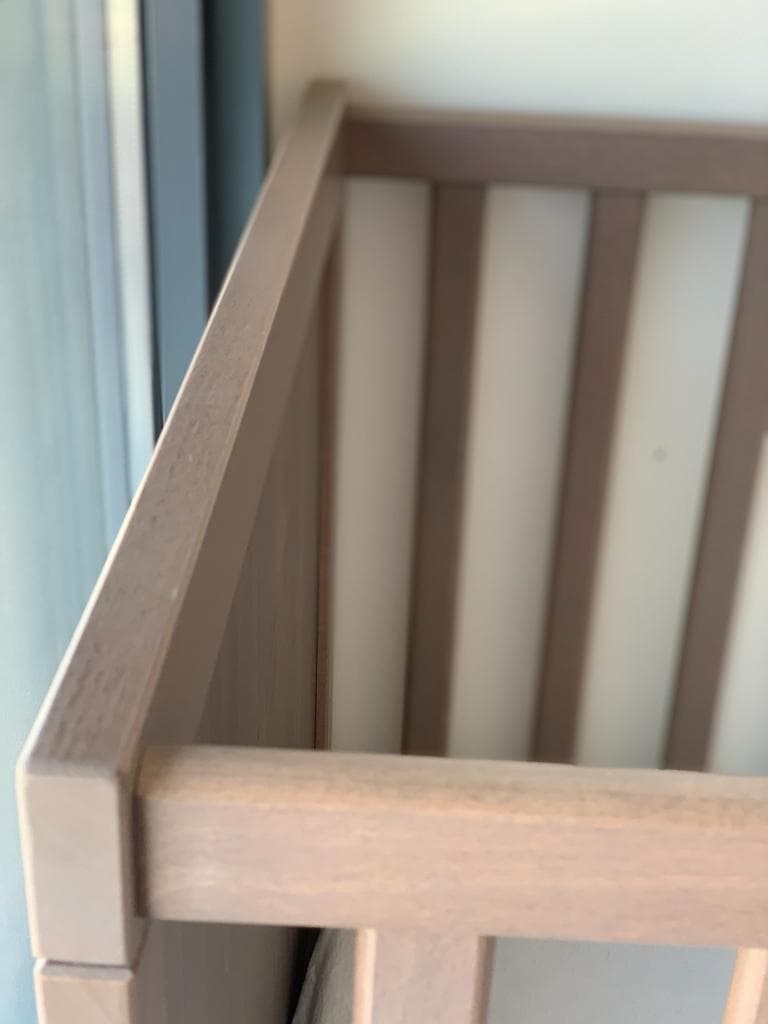 IKEA SUNDVIK Cot And Mattress image 6