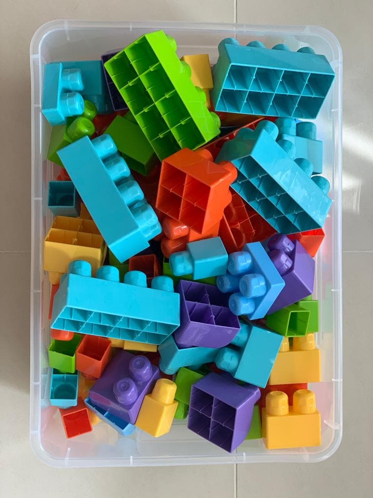 Building Blocks (125 pieces) - For Sale in Bahrain