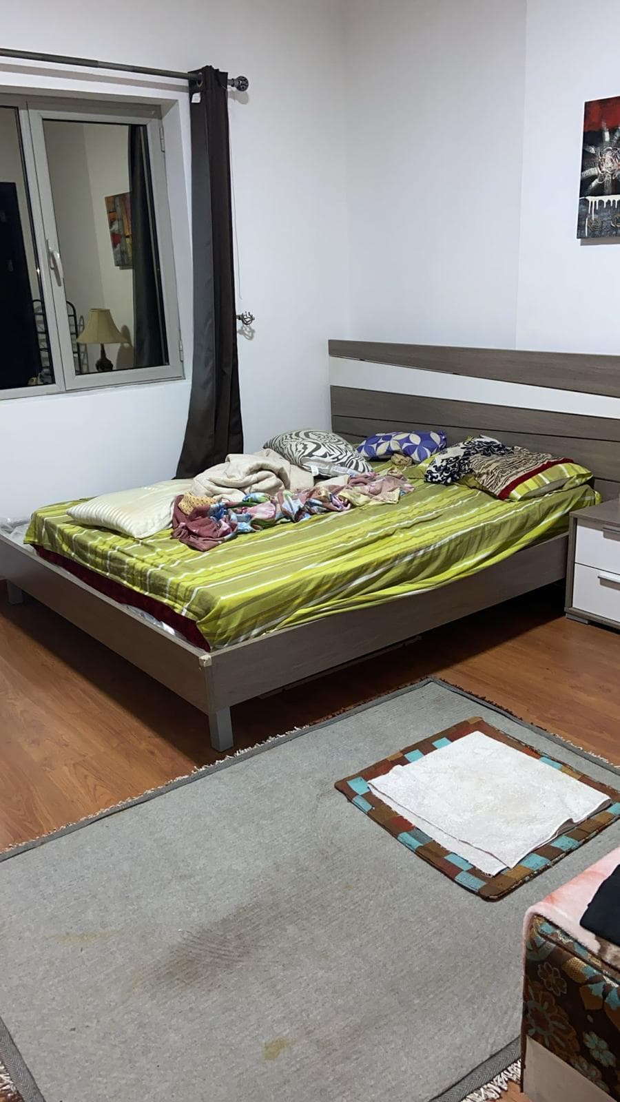 K size Bed. New Mattress. - For Sale in Bahrain