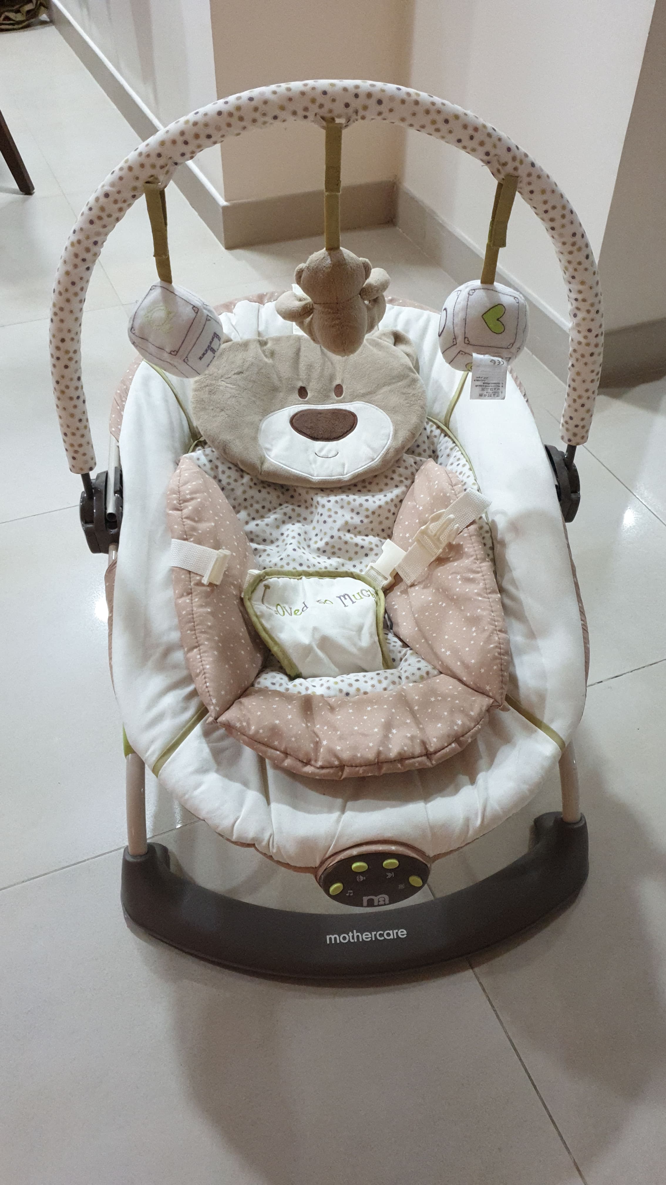 Mothercare baby bouncer image 1