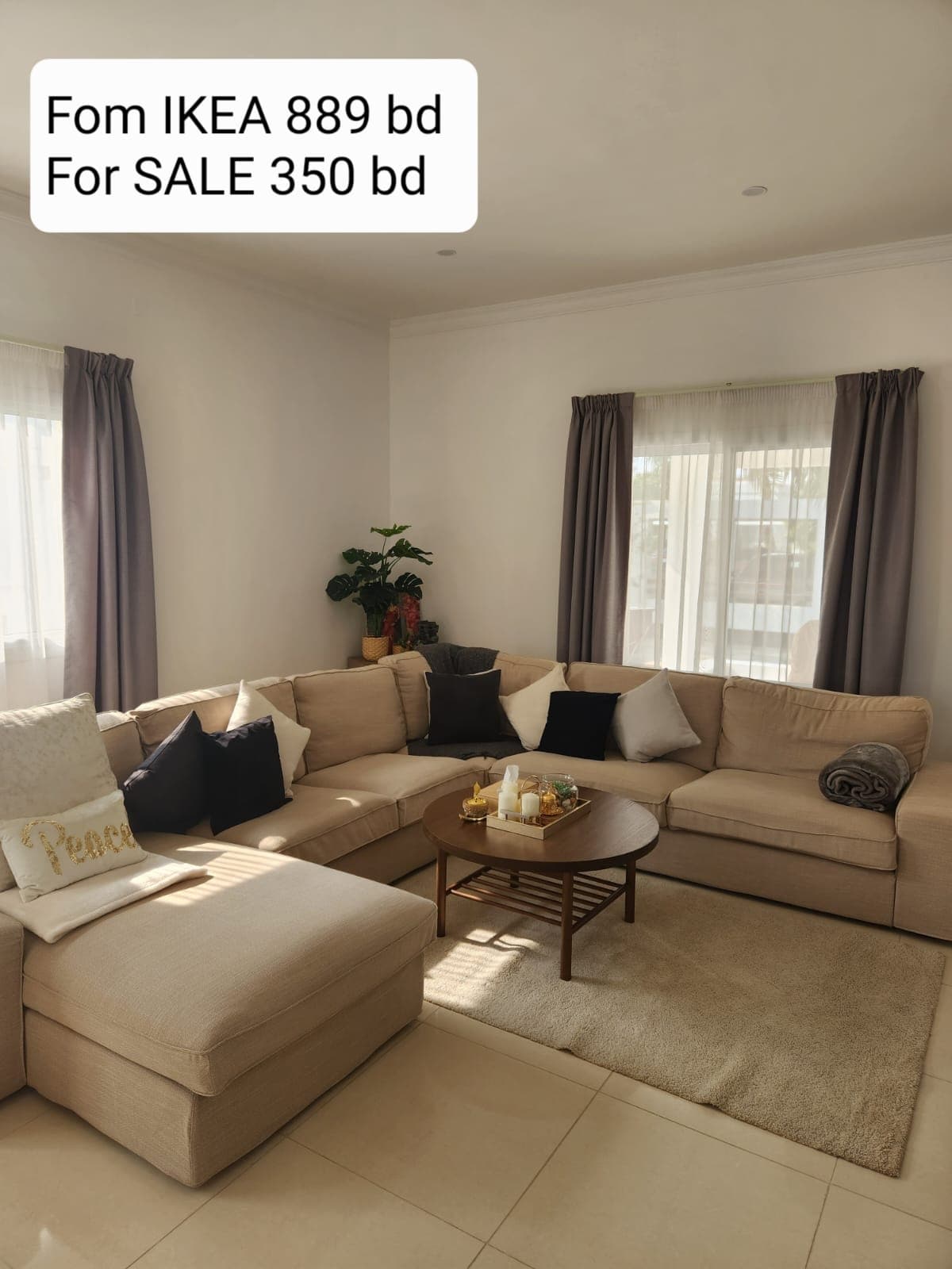 living room from Ikea - For Sale in Bahrain