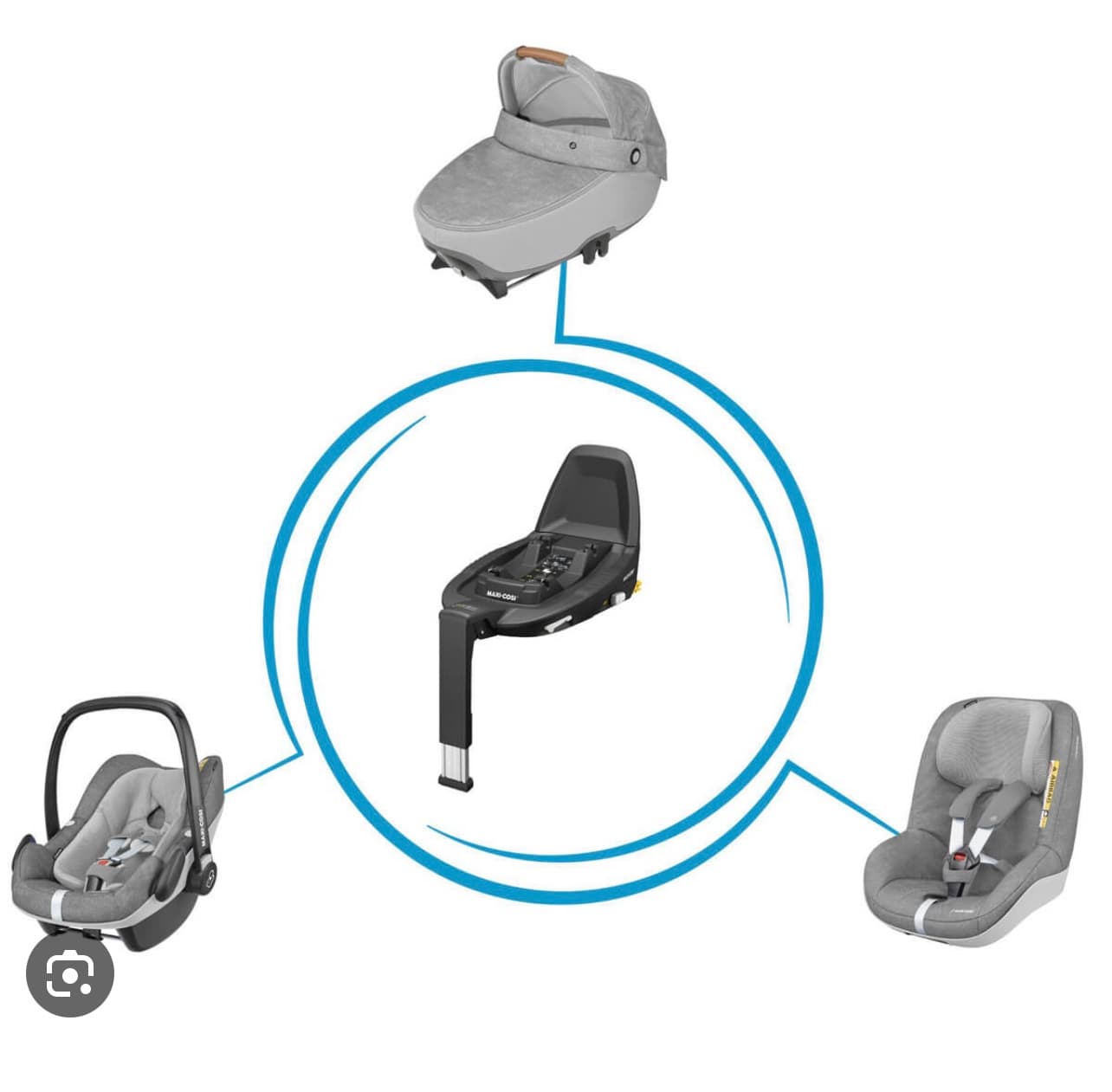 Maxi Cosi and 3-way-fix base  image 3