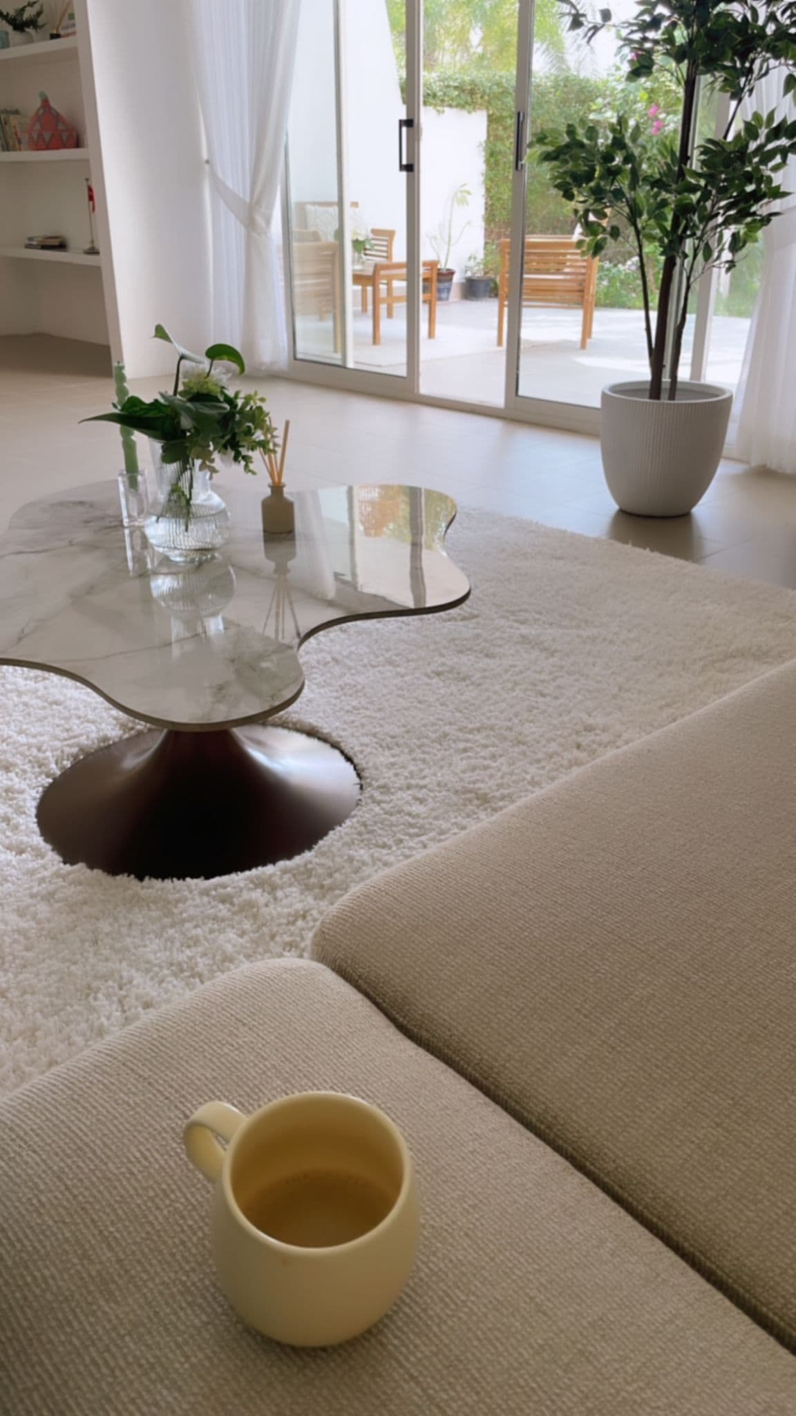 Marble coffee table for sale  image 1