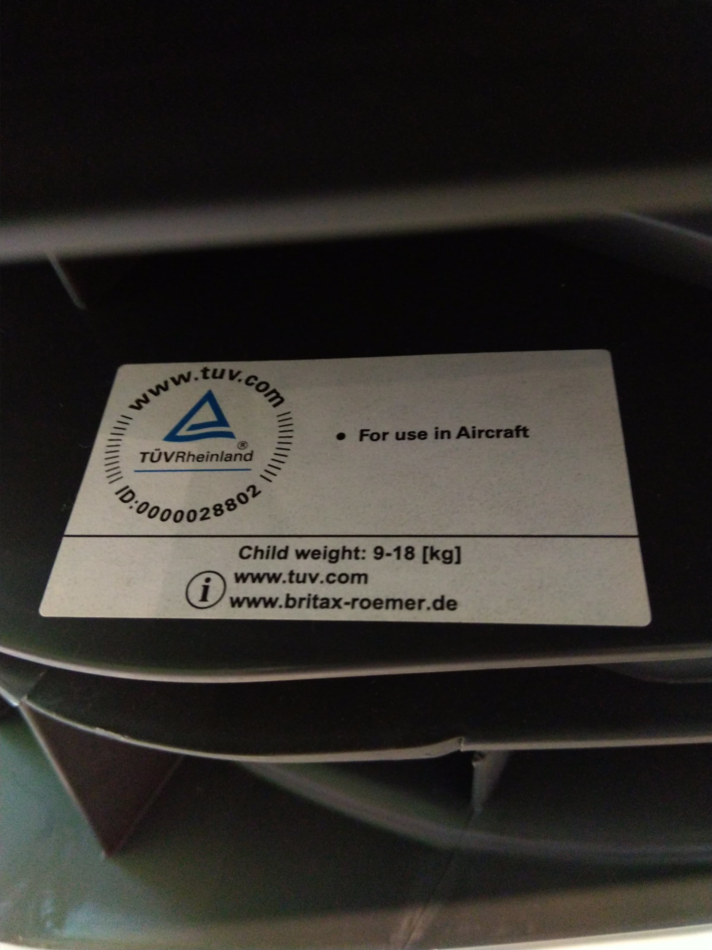 Britax Romer Carseat image 3