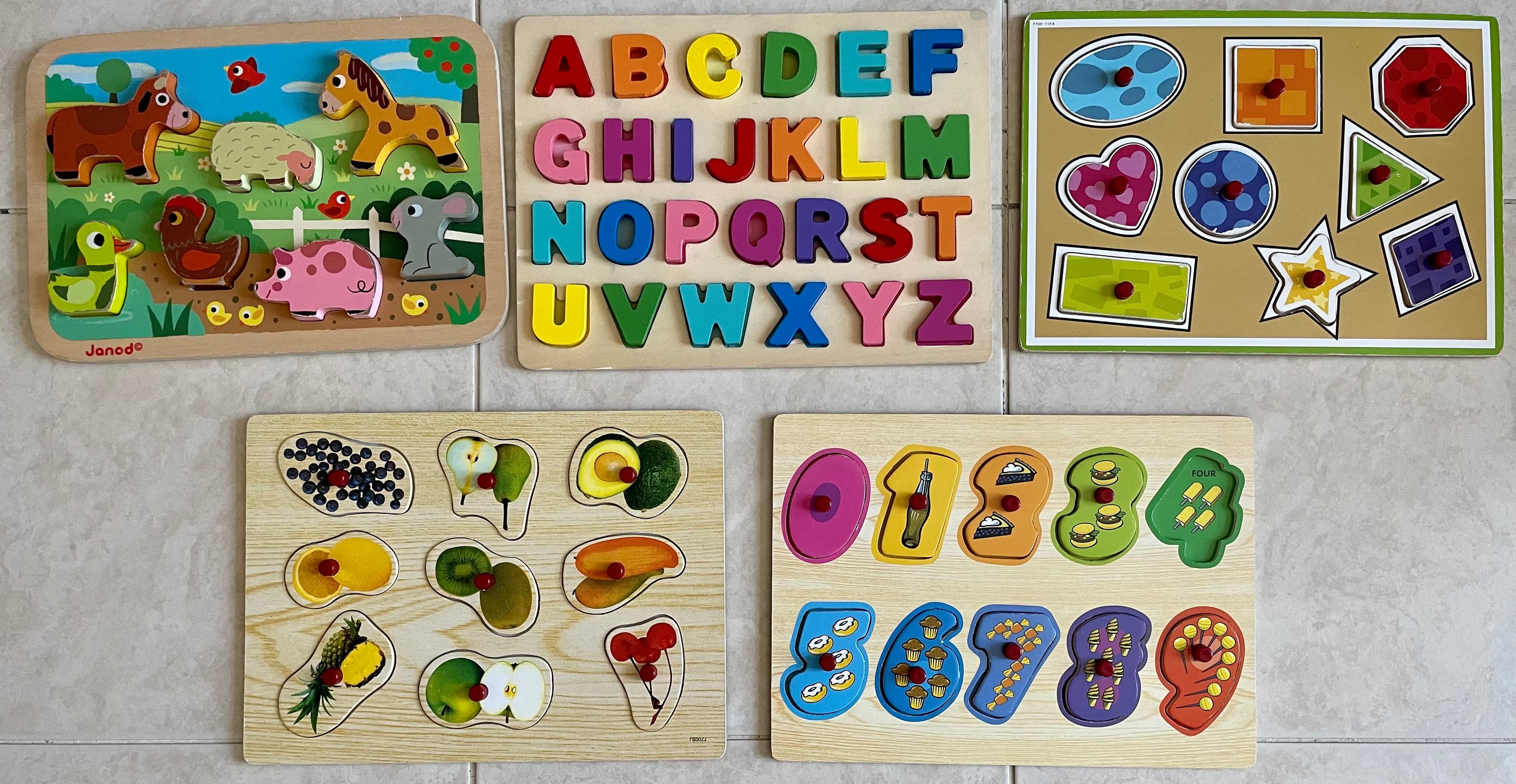 Assorted Wooden Puzzles  image 1