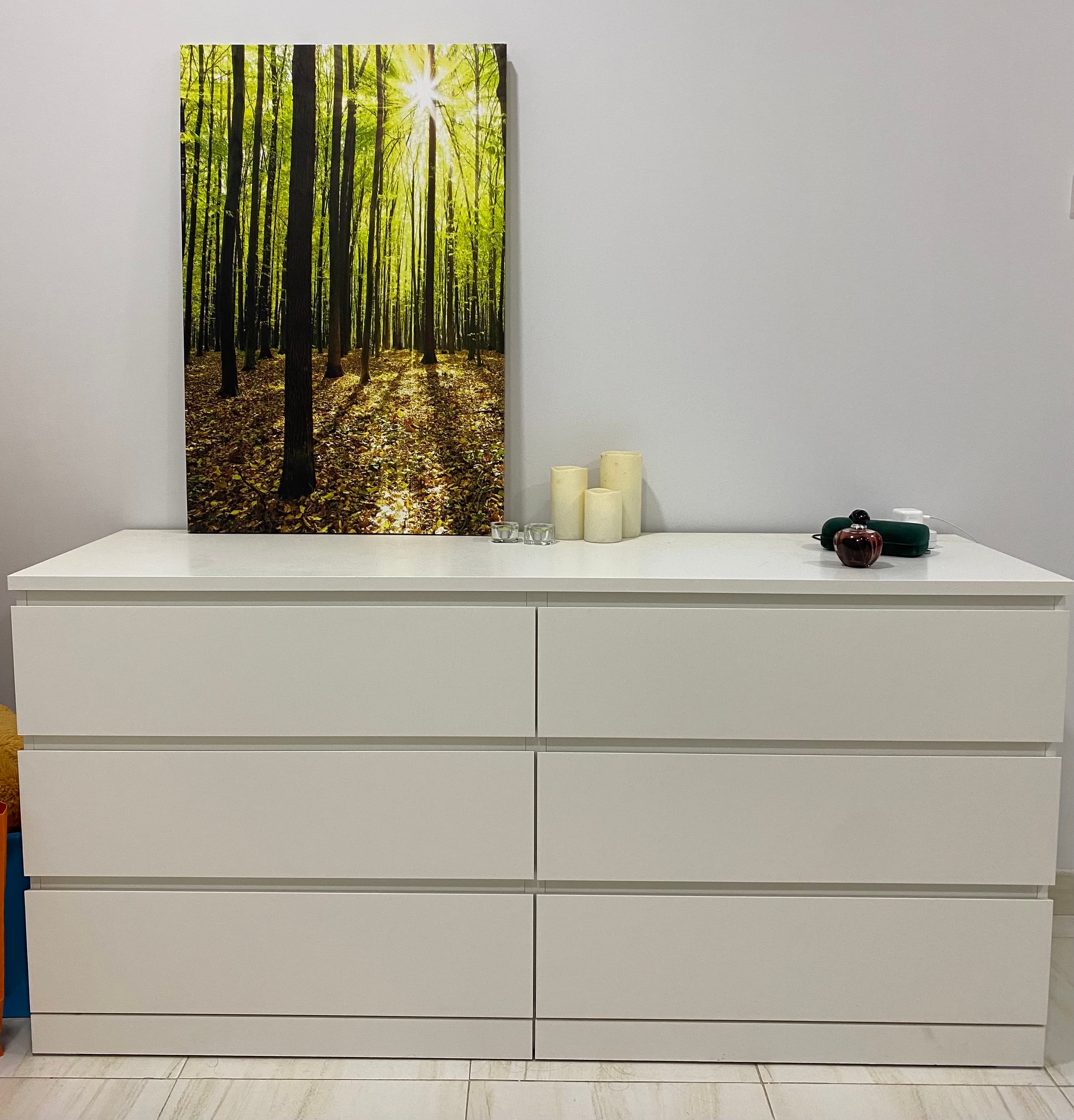 MALM Chest of 6 drawers image 1