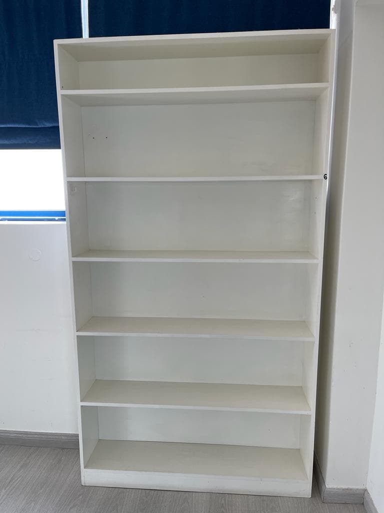 Ikea White Bookshelves   image 3