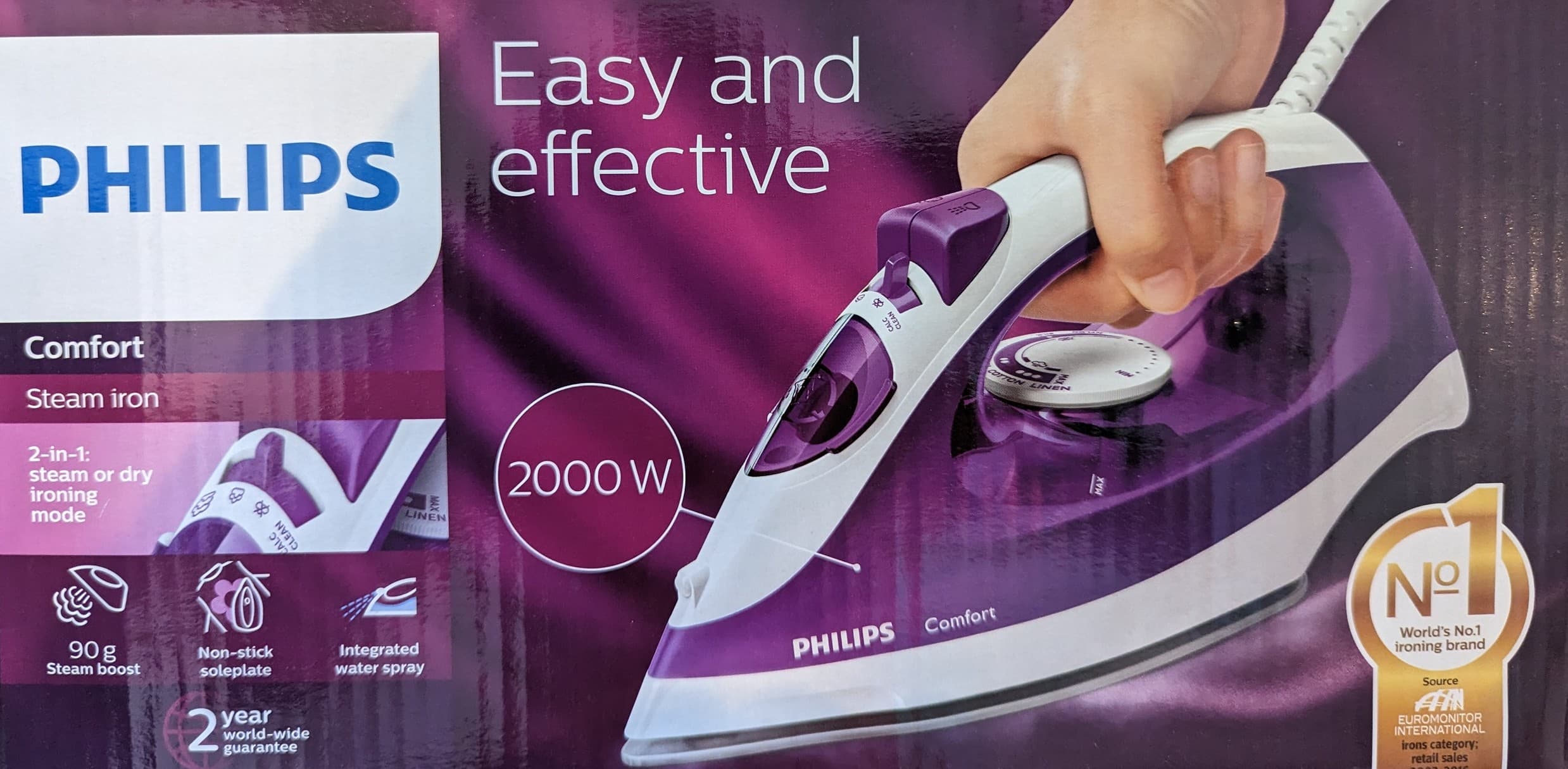 Philips Steam Iron, new image 2