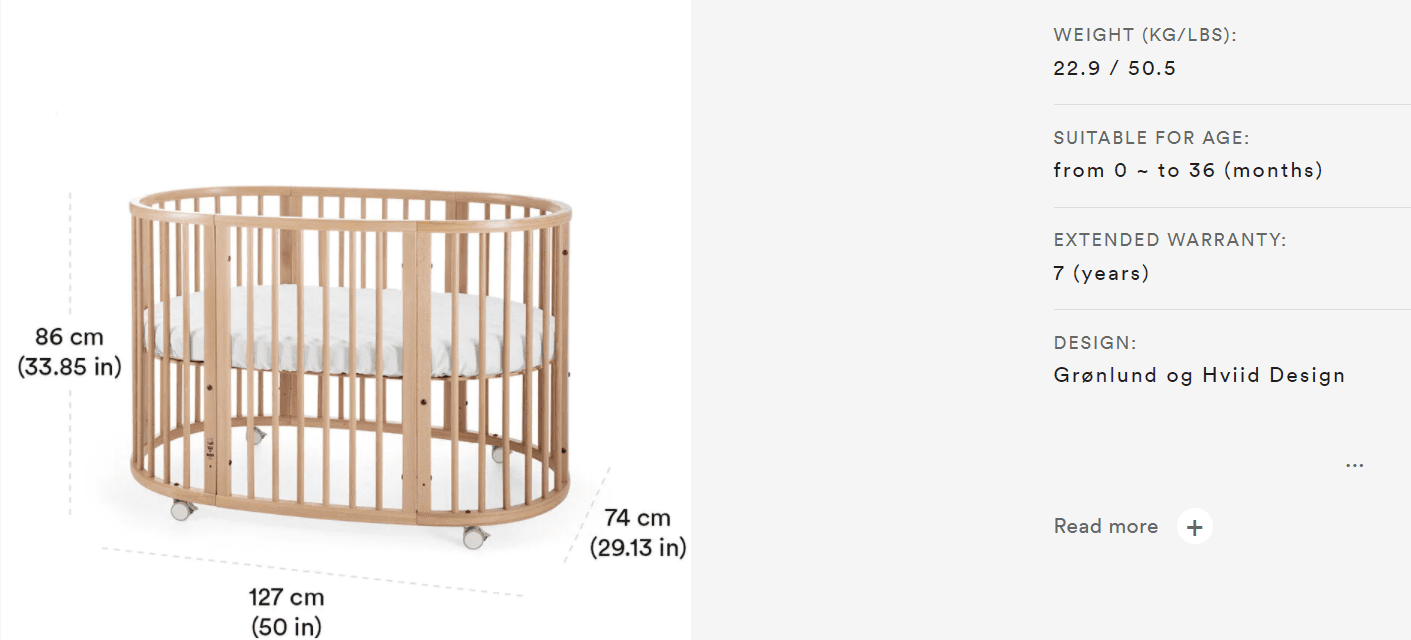 Stokke Bed for Sale image 4