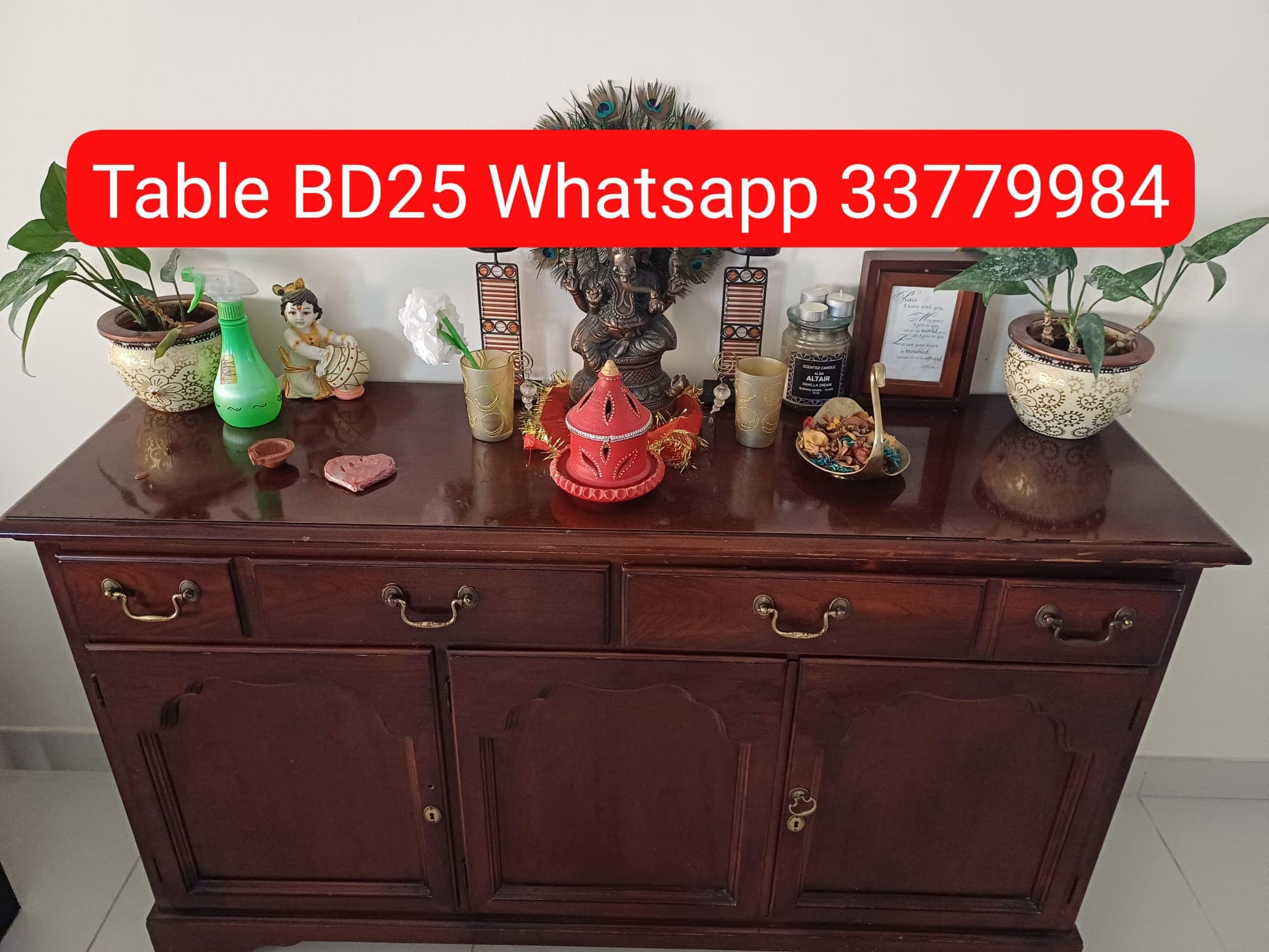 TABLE WITH DRAWER - For Sale in Bahrain