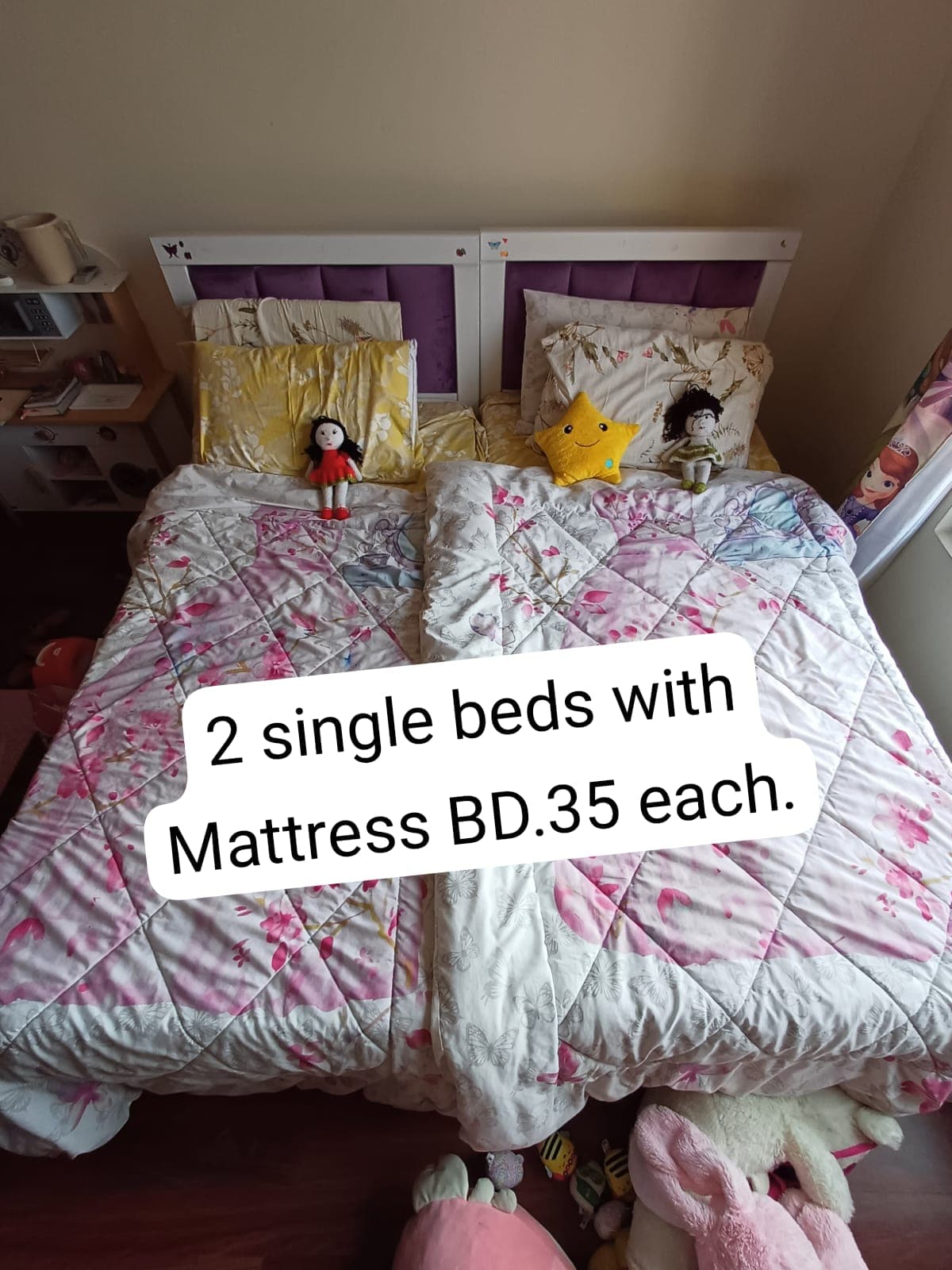 BEDS WITH MATTRESS FOR SALE image 2