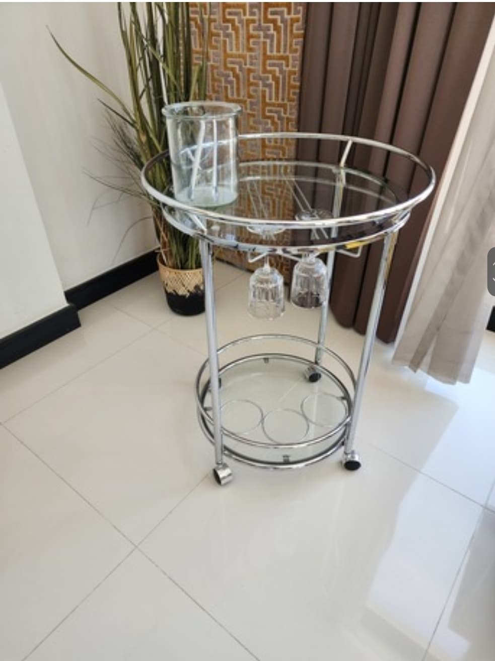 Coasty Round Serving Trolley - For Sale in Bahrain
